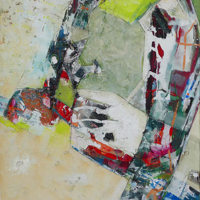 wie im Fluge  |  ca. 90 x 100