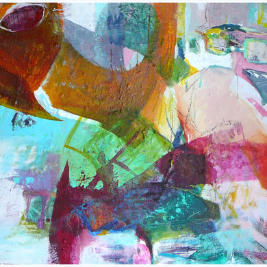 Spiegelungen  |  100 x 80