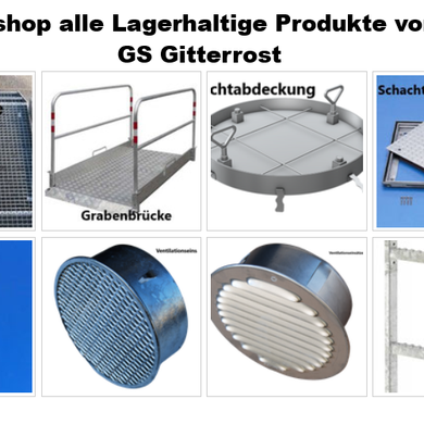 Onlineshop GS Gitterrost und Bauteile