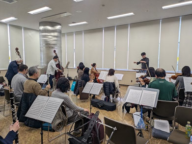 ルスランとリュドミラの練習中