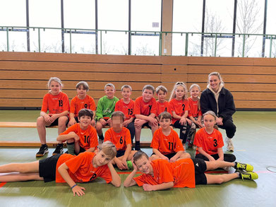 Das Team der diesjährigen Handballolympiade