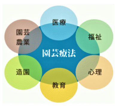 同校の"園芸療法"のイメージ(同校資料から)