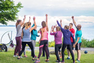 Trainieren Sie gemeinsam als Team Outdoor für die Gesundheit Ihrer Mitarbeiter