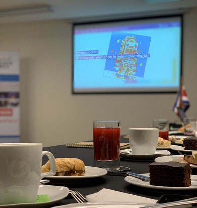 Presentación de Encuentro empresarial - Animación Digital en Chile - Costa Rica - PROCOMER