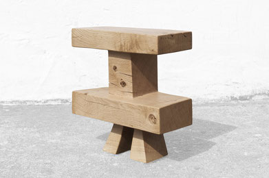 Stand · C2292 · Oak #stand #regal #Desk#bench#stool#console#sculpture##woodworking#interiordesign#woodsculptures#art#woodart#wooddesign#decorativewood#originalartwork#modernwoodsculpture#joergpietschmann#oldwood
