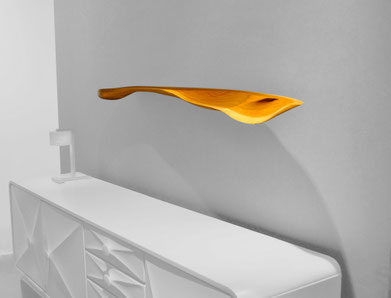 wall shelf · Jörg Pietschmann · W0149 · Beech,wallart,walldecoration,wallshelf,woodworking,interiordesign,woodsculptures,art,woodart,wooddesign,decorativewood,walldecoration,wallsculpture,originalartwork,modernwoodsculpture,joergpietschmann,oldwood