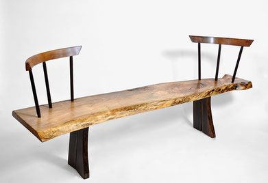 B1054 · Walnut, Bog Oak, Oak,console,woodbench,sculpture,woodworking,interiordesignwoodsculpture,art,woodart,wooddesign,decorativewood,originalartwork,modernwoodsculpture,joergpietschmann,oldwood