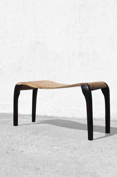 Jörg Pietschmann · C2332 · Oak, Bog OakDesk,bench,stool,sculpture,woodworking,interiordesign,woodsculptures,art,woodart,wooddesign,decorativewood,originalartwork,modernwoodsculpture,joergpietschmann,oldwood,console,organicwood