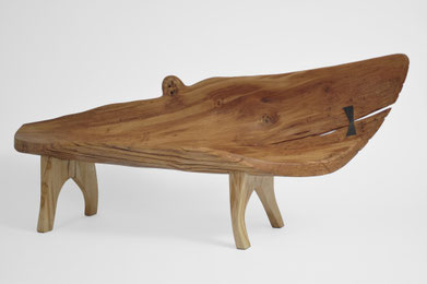 B1086 · Oak,console,woodbench,sculpture,woodworking,interiordesignwoodsculpture,art,woodart,wooddesign,decorativewood,originalartwork,modernwoodsculpture,joergpietschmann,oldwood