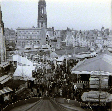 Send auf dem Domplatz um 1950...