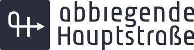 abbiegende Hauptstraße Dresden
