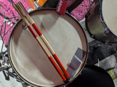 Snare Drum Blick von oben