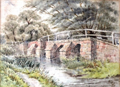 Packhorse Bridge, 1942