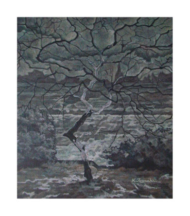 アトリエCue】アクリル画 - 冨樫孝希の作品と絵画教室