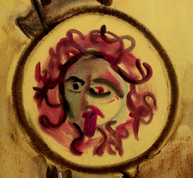 GORGONE (detail du bou)clier