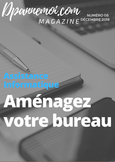 télétravail, installer un poste de travail efficace, assistant informatique, aménagement bureau