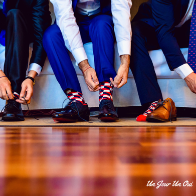 Les chaussures du Marié avec Un Jour Un Oui