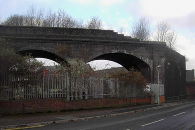 The unfinished Duddeston Viaduct