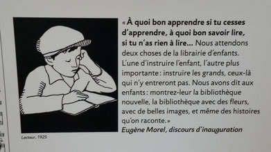 Exposition sur l'Heure joyeuse à la Bibliothèque Françoise Sagan- Paris