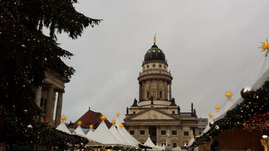 Schöne Kulisse und tolle Atmosphäre am Gendarmenmarkt.