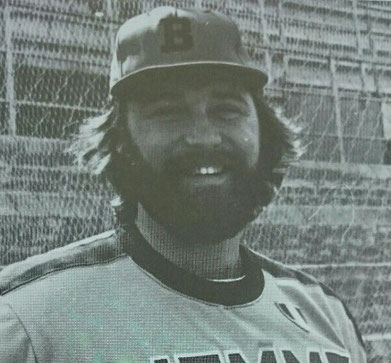 Nella foto James Black (La foto è tratta dal libro "Fortitudo baseball - Cinquant'anni in diamante")