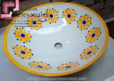 Ovalines (Lavabos de Talavera en Vanguardia