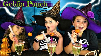 ghostly goblin punch, halloween treats, recipe, recipes, halloween, easy halloween recipe