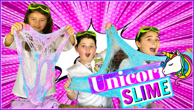 slime, science, unicorn slime, recipe