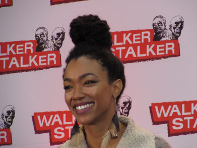 Sonequa Martin Green Sasha Williams The Walking Dead Walker Stalker London 2016