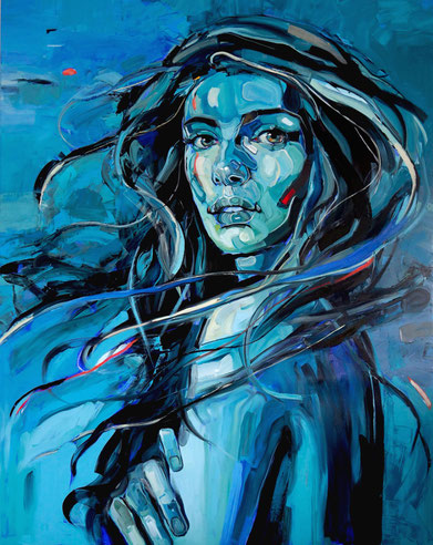 NOCTURNE 150x120cm, oil on canvas 2022