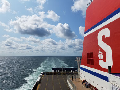 Auf der Stena Line Richtung Hoek van Holland