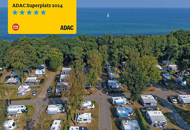 Campingplatz mit Hund an der Ostsee Campingpark Kühlungsborn 2026