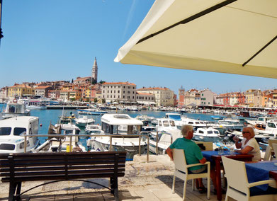 Die malerische Stadt Rovinj