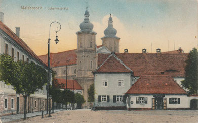 Ansichtskarte von Waldsassen, ca. 1920.