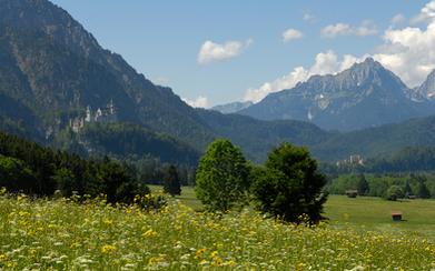 Königsschlösser Neuschwanstein und Hohenschwangau (Copyright: Füssen Tourismus und Marketing / www.guenterstandl.de)