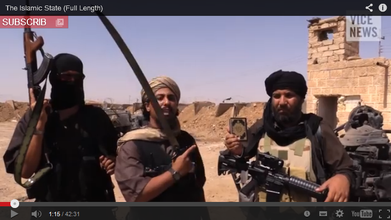 Screenshot des Videos "The Islamic State" von Vice News