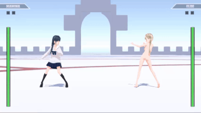 Unityでバックステップを実装した際のサンプルgif