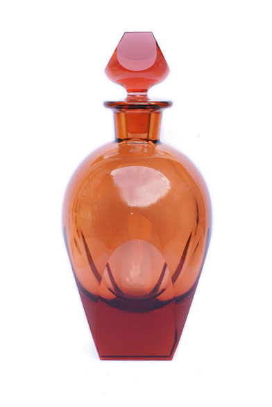 Rosalin Bar Moser Flaschen Karaffe, Art Deco 1930er