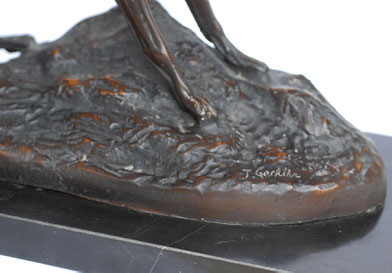 Jean-François-Théodore Gechter Signatur Bronze
