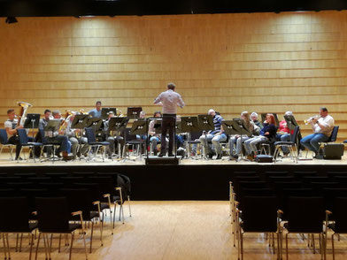 Gemeinsamer Probeabend im Alban-Berg-Saal der CMA Ossiach