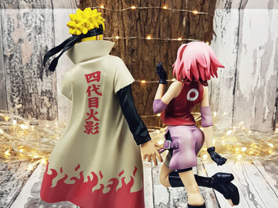 Naruto Uzumaki & Sakura Haruno Figures - Linda Kess