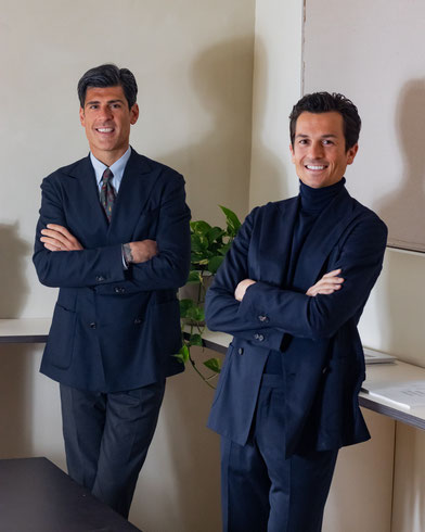 Andrea Delmastro ed Edoardo Follo - Courtesy of Lara Martinetto