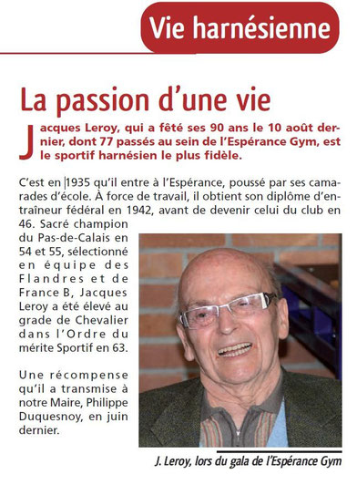 Article a propos de Jacques.