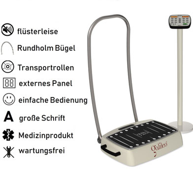 Vibrationsplatte Galileo Med 40, Vibrationstrainer, Galileo Training, gebraucht, kaufen, Preise, Preis, Test, Vertrieb: www.kaiserpower.com