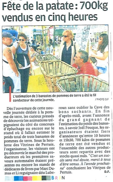La Provence 21 septembre 2013