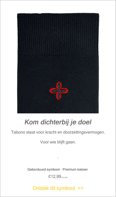 Blauwe herensokken met afbeelding van bergtop