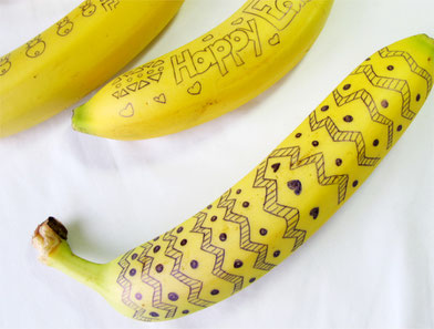 Beatrice Winkel - Bananen-Osterdekoration
