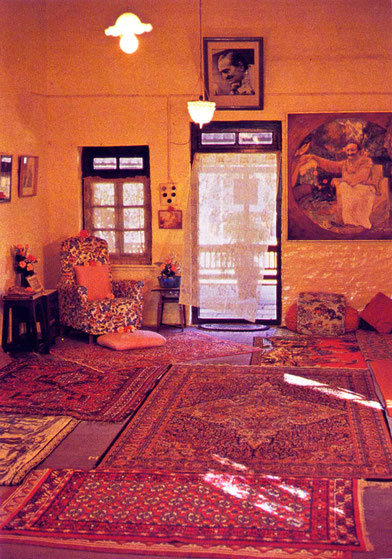 Mandali Hall, Meherazad, India.  Early-mid 1970s