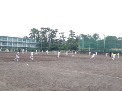 8月13日、始動日練習風景
