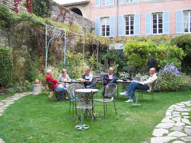 Bild: Cafe in Grignan